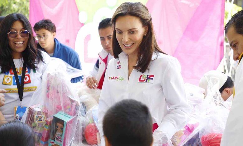 Fortalece SMDIF su relación con las empresas para regalar alegrías a las y los niños poblanos