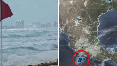 Llegan a México frente frío fuera de temporada y ciclón tropical “Alvin”