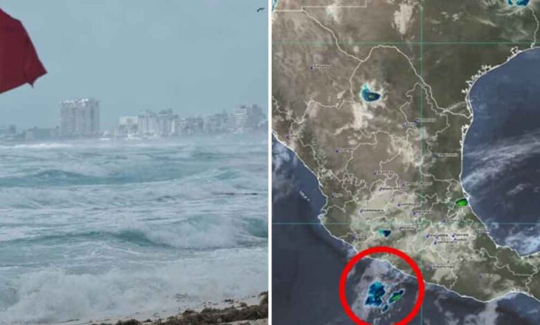 Llegan a México frente frío fuera de temporada y ciclón tropical “Alvin”