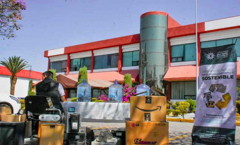 Más de 10 toneladas recolectadas de desechos en la campaña "por un Texmelucan limpio y sostenible"