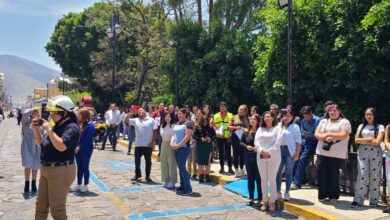 Protección Civil de Tecamachalco lidera simulacro sísmico con éxito