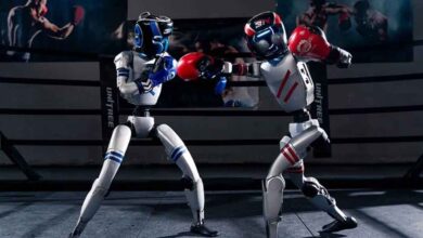 China realiza el primer torneo de boxeo con robots humanoides