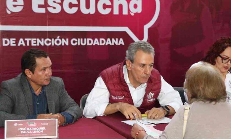 San Felipe Hueyotlipan fue sede de “La Capital Te Escucha”, Martes de Atención Ciudadana