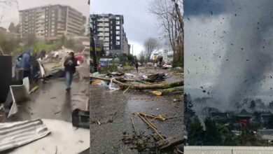 Tornado azota Puerto Varas, Chile; hay estado de alerta por el fenómeno inusual