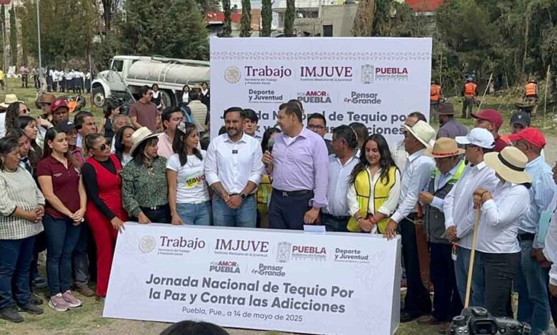 Más de un millón de jóvenes se unen a la jornada nacional de tequios