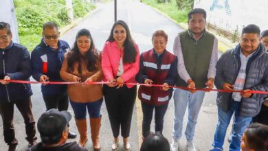 Tonantzin Fernández impulsa conectividad con nueva obra en Tepalcatepec