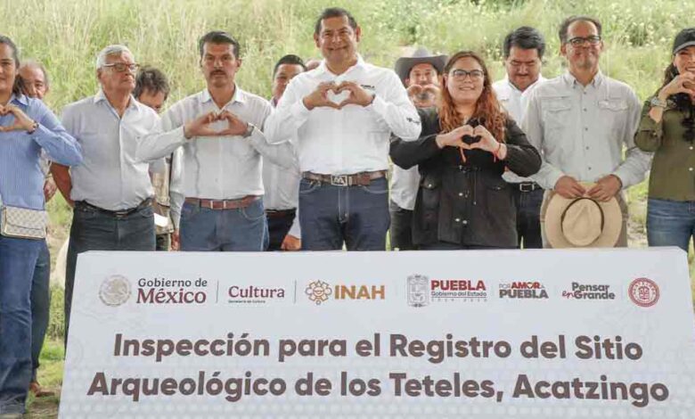 Acatzingo Puebla en el mapa mundial con rescate de zona arqueológica