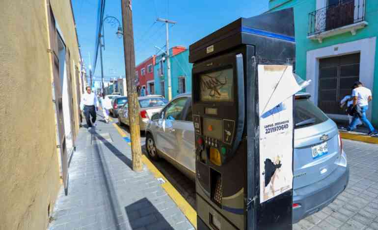 Parquímetros en reestructuración en San Pedro Cholula, no hay multas ni retiro de placas