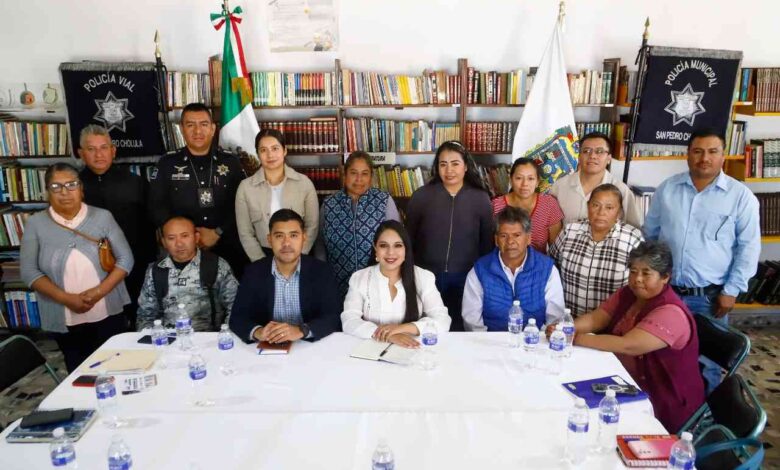Tonantzin Fernández reafirma su compromiso con la seguridad en San Agustín Calvario