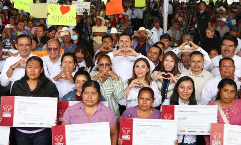 Con obra comunitaria, Gobierno de Puebla fortalece economía familiar y soberanía alimentaria