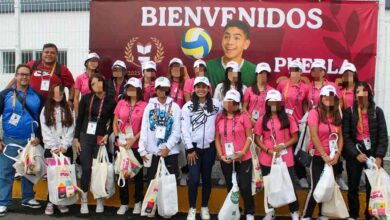 Puebla recibe a deportistas previo al arranque de los Juegos Escolares