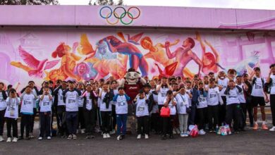 Participaron estudiantes de las escuelas de iniciación del IMDP en actividades del Comité Olímpico Mexicano