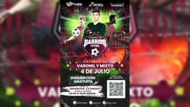 Anuncia IMDP Torneo de Barrios de Futbol 7 – 2025
