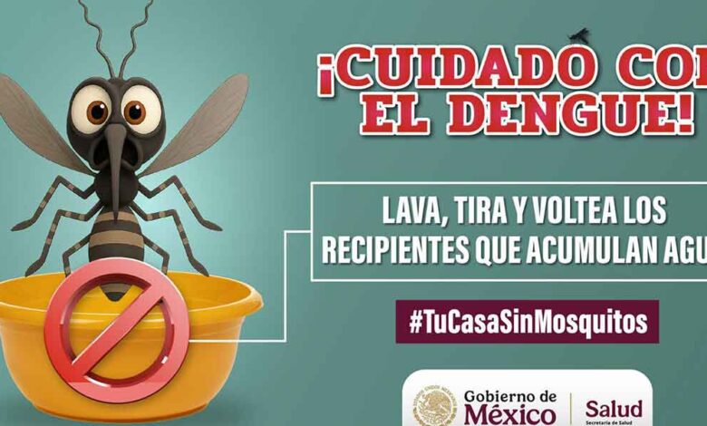 Aumentan Casos de dengue en México