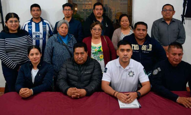 Mesas de Seguridad en San Pedro Cholula