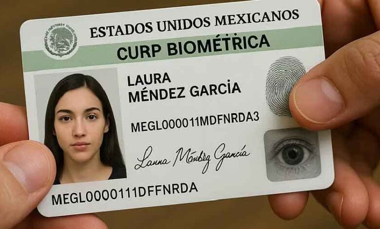 CURP biométrica será obligatoria a partir de octubre