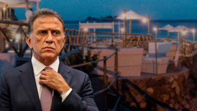 Vacaciones de lujo en Italia de Miguel Ángel Yunes.