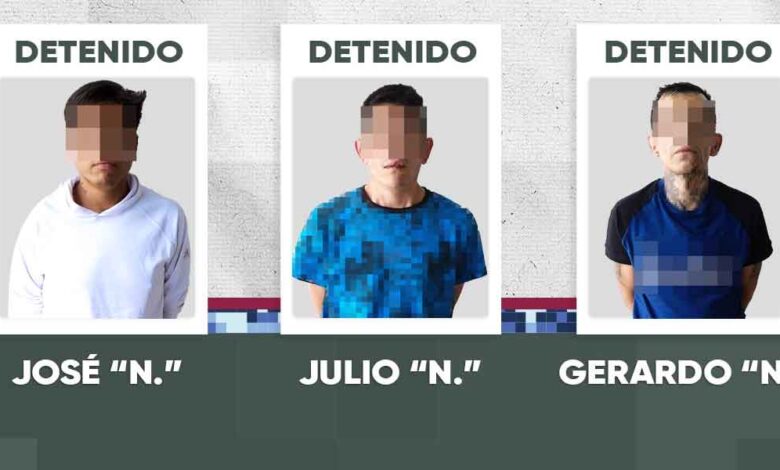 Presuntos responsables por robo