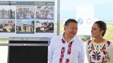 Avanza construcción de tren México-Pachuca; presidenta Claudia Sheinbaum supervisa obra