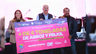 DIF Puebla Capital recibe donativo por 4 toneladas de arroz y frijol de Grupo Tribuna Comunicación