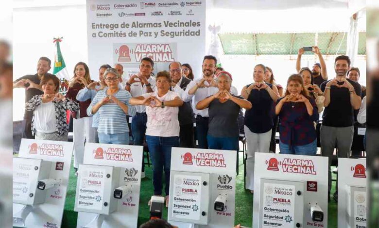 Después de 20 años un gobierno estatal atiende la seguridad en San Jerónimo Caleras vecinos