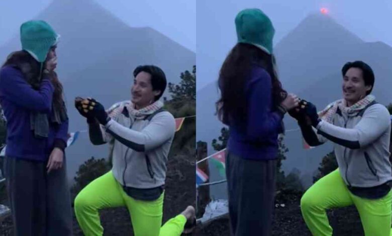 Erupción de volcán en Guatemala durante propuesta de matrimonio, video se vuelve viral