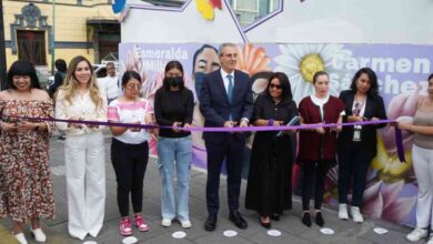 Gobierno de la Ciudad dedica mural a mujeres sobrevivientes de violencia ácida
