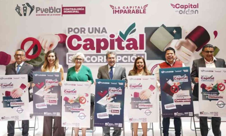 Impulsa Gobierno de la Ciudad campaña “Por una Capital sin Corrupción”