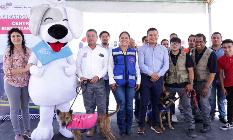 Inicia Lupita Cuautle construcción del primer Centro de Bienestar Animal en San Andrés Cholula