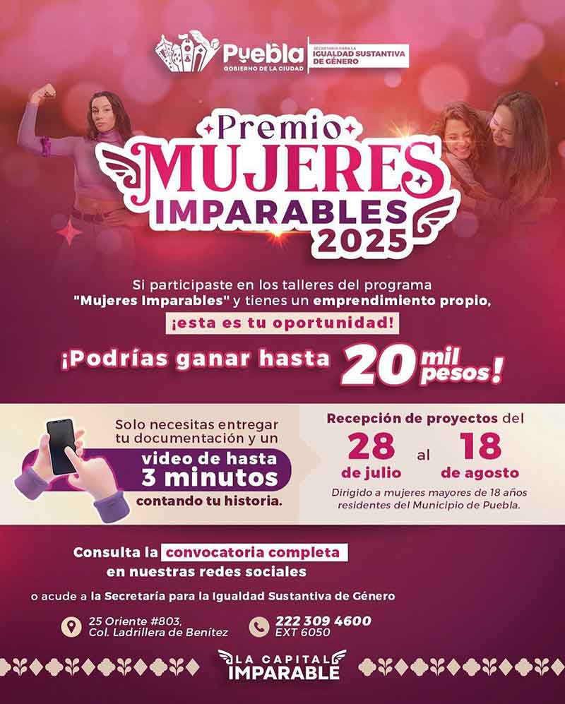 Premio Mujeres Imparables 2025