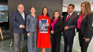 Presenta Liz Sánchez en el senado las Ferias de la Manzana de Zacatlán y de Coronango, Puebla