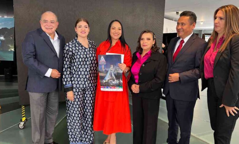 Presenta Liz Sánchez en el senado las Ferias de la Manzana de Zacatlán y de Coronango, Puebla