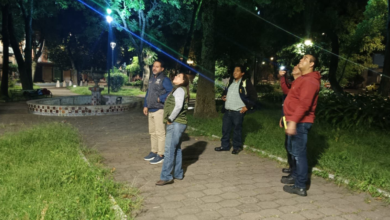Realiza Contraloría Municipal supervisión nocturna de nuevas luminarias