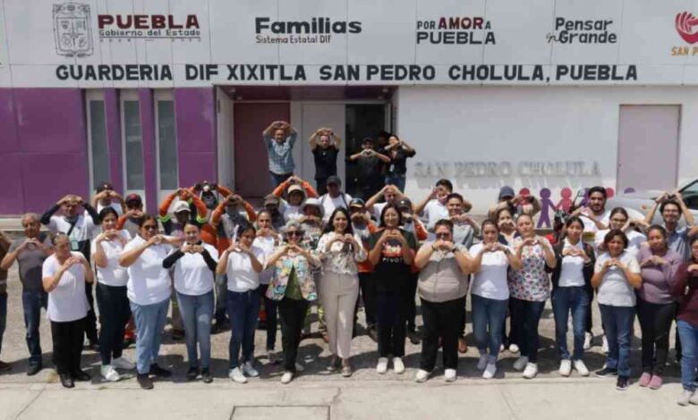 Realiza Gobierno de Tonantzin Fernández faena comunitaria en la Guardería DIF de Xixitla