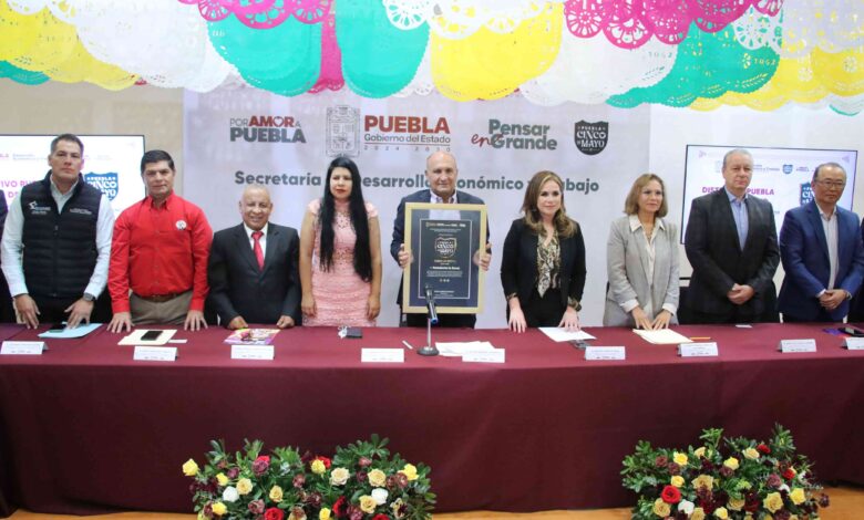 Reconocerán con Distintivo Puebla Cinco de Mayo compromiso empresarial con Trabajo Digno