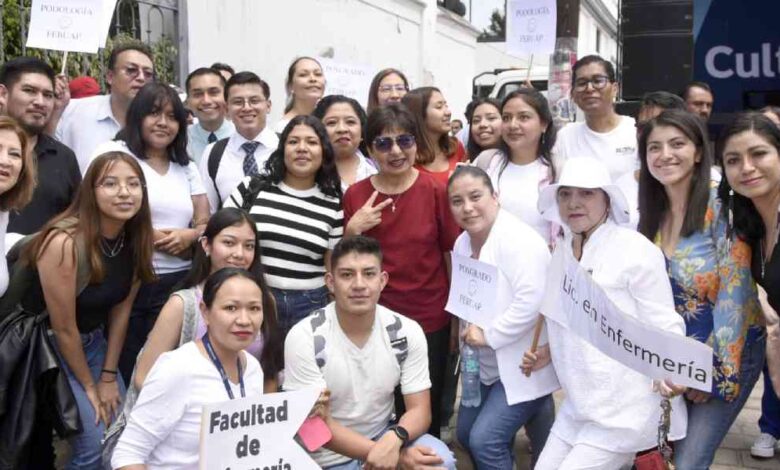 Rectora da la bienvenida a estudiantes de nuevo ingreso del Área de la Salud y de la Preparatoria Urbana Enrique Cabrera Barroso