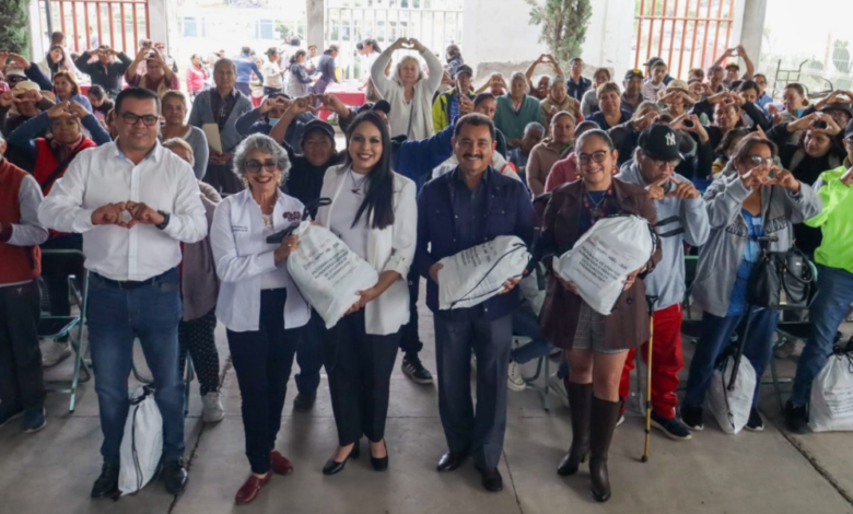 Sensibilidad y compromiso Gobierno de Tonantzin Fernández entrega apoyos alimentarios a sectores vulnerables