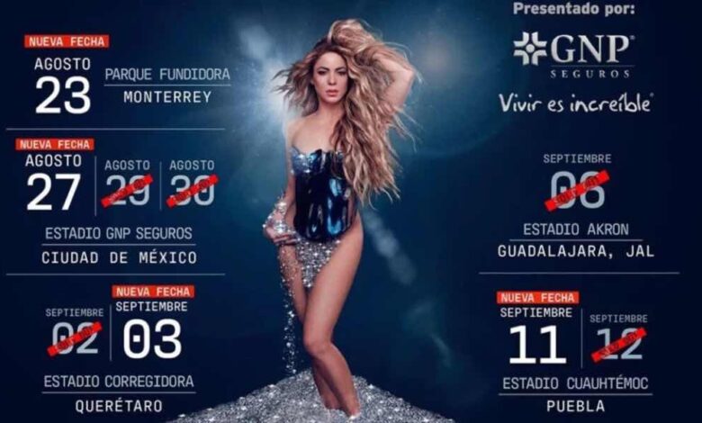 Shakira en GNP