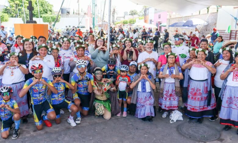 rodada ciclista Pedro Cholula