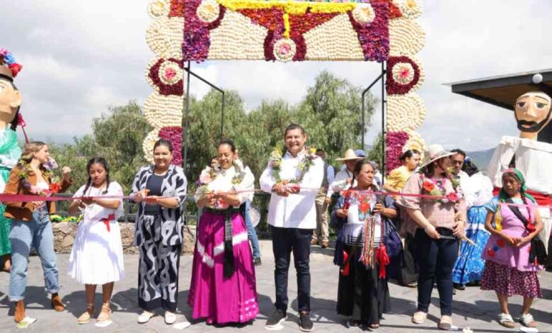 60 aniversario del Huey Atlixcáyotl_ Armenta refuerza identidad cultural de Puebla en el Netotiloyan