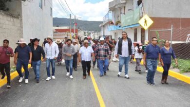 Amozoc inaugura dos nuevas vialidades y avanza en bacheo de calles