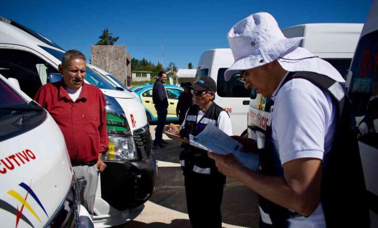 Avanza con éxito el programa de revista vehicular en Puebla