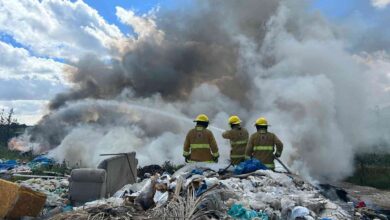 Ayuntamiento de San Pedro Cholula Atiende Incendio en San Juan Tlautla