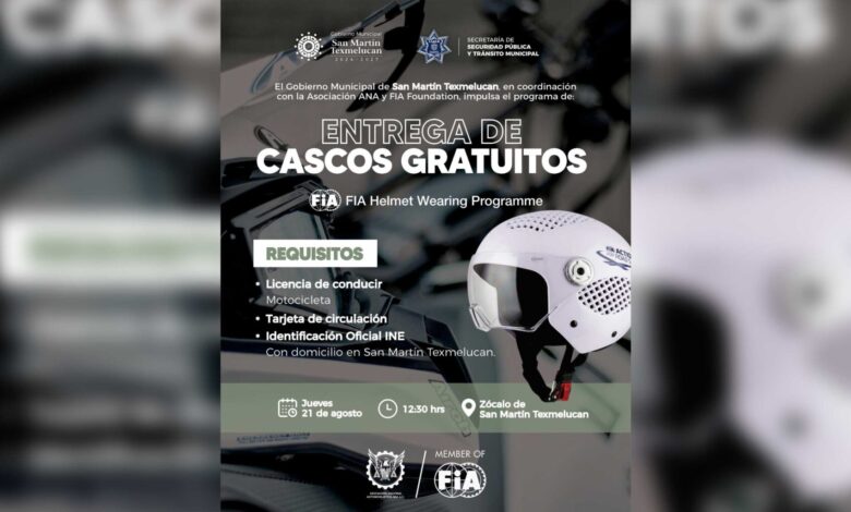 cascos de seguridad a texmeluquenses