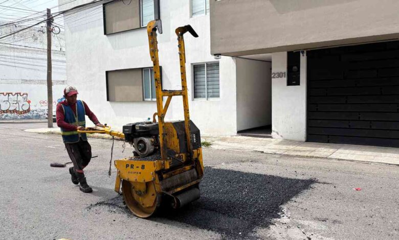 Campaña Capitalina Bacheando Puebla_ favorece la movilidad de unidades de plataformas digitales