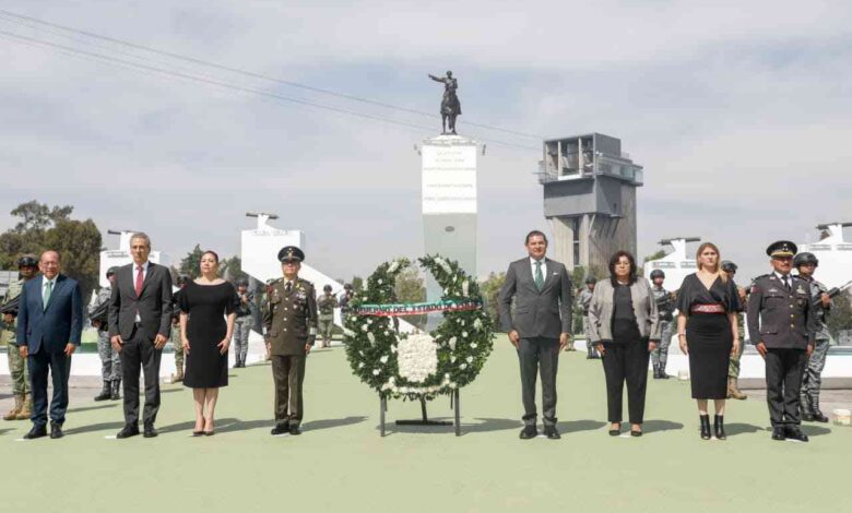 Conmemoran en Puebla el 163 aniversario luctuoso del General Ignacio Zaragoza