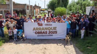 Continúa Tonantzin Fernández transformando las vialidades de San Pedro Cholula (1)