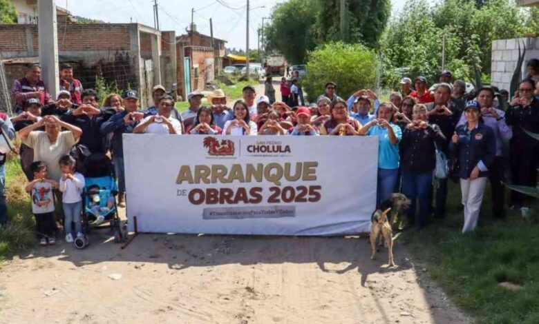 Continúa Tonantzin Fernández transformando las vialidades de San Pedro Cholula (1)