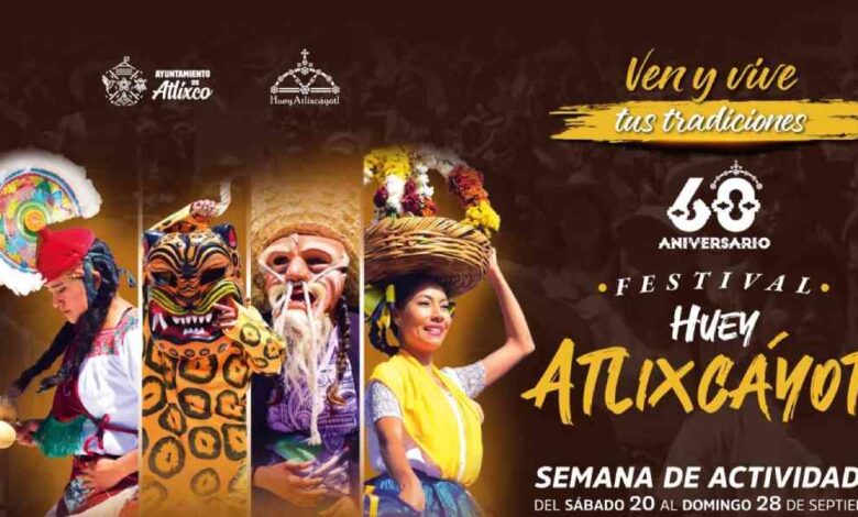 El Huey Atlixcáyotl celebra su 60 aniversario expandiendo su tradición a la ciudad de Puebla (1)
