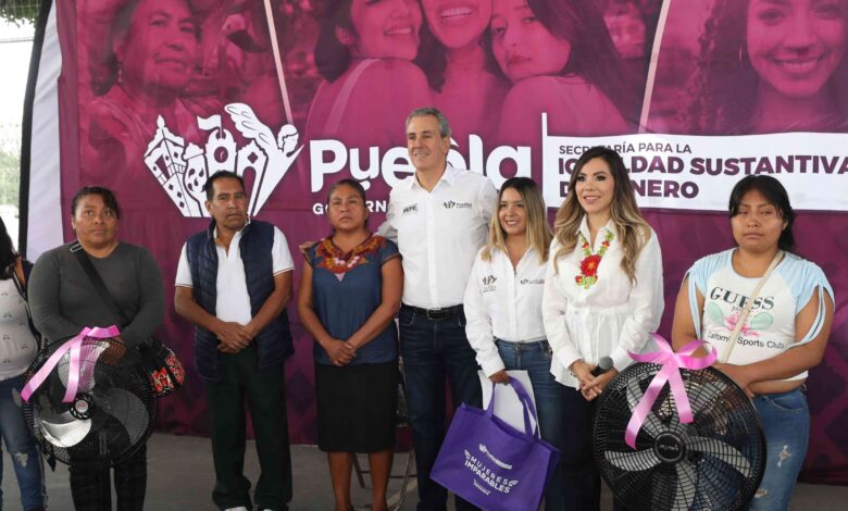 Encabeza Pepe Chedraui taller de nutrición y entrega de paquetes alimentarios en beneficio de las poblanas
